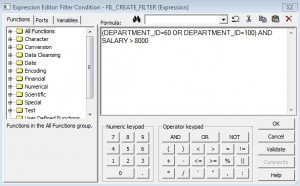 Informatica Filter Transformation