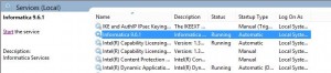 Informatica Services are Getting Stop Automatically